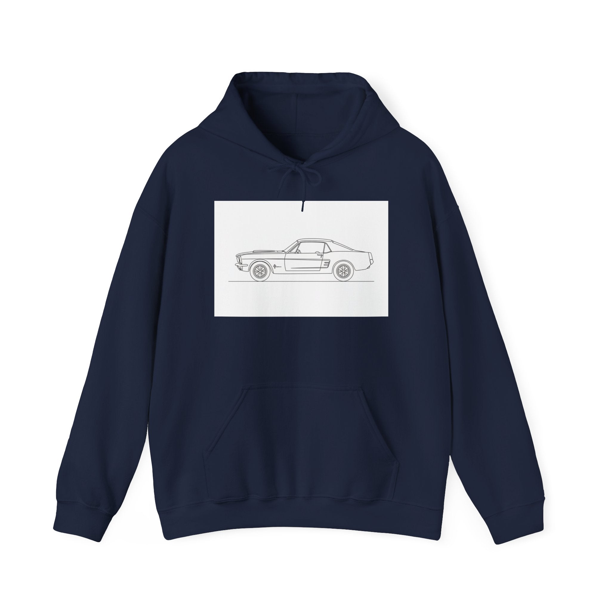 Classic 1960s Mustang Sweatshirt — America Muscle, Built for Raw Speed