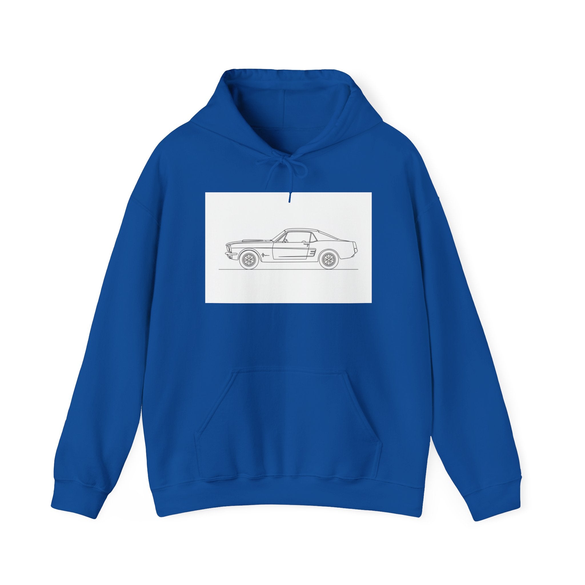 Classic 1960s Mustang Sweatshirt — America Muscle, Built for Raw Speed