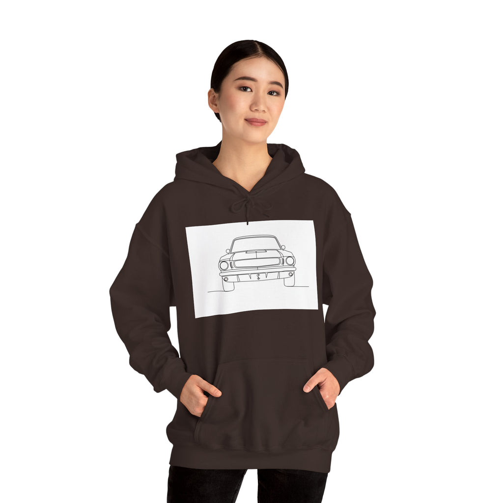 Classic 1960s Mustang Sweatshirt — Vintage Muscle Car Style