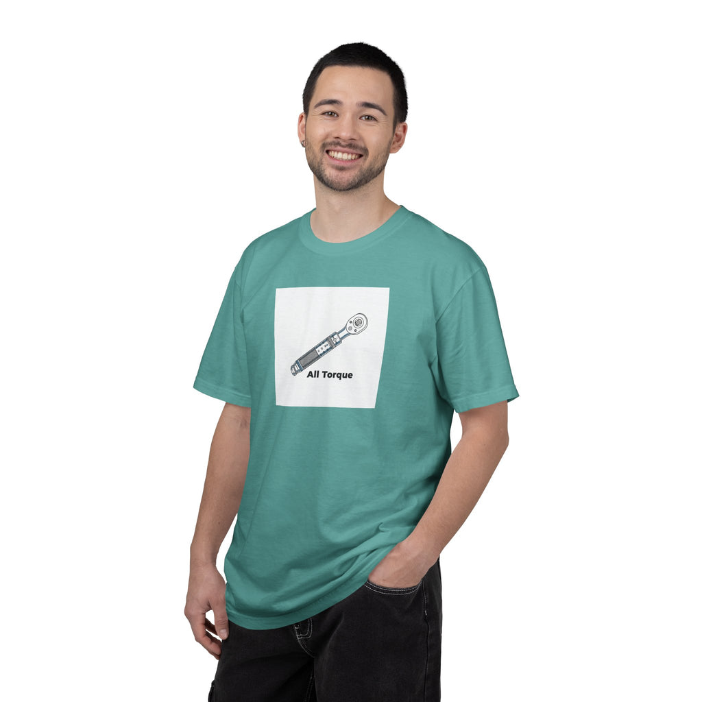 Torque Wrench T-Shirt — 'All Torque' Mechanic Tee