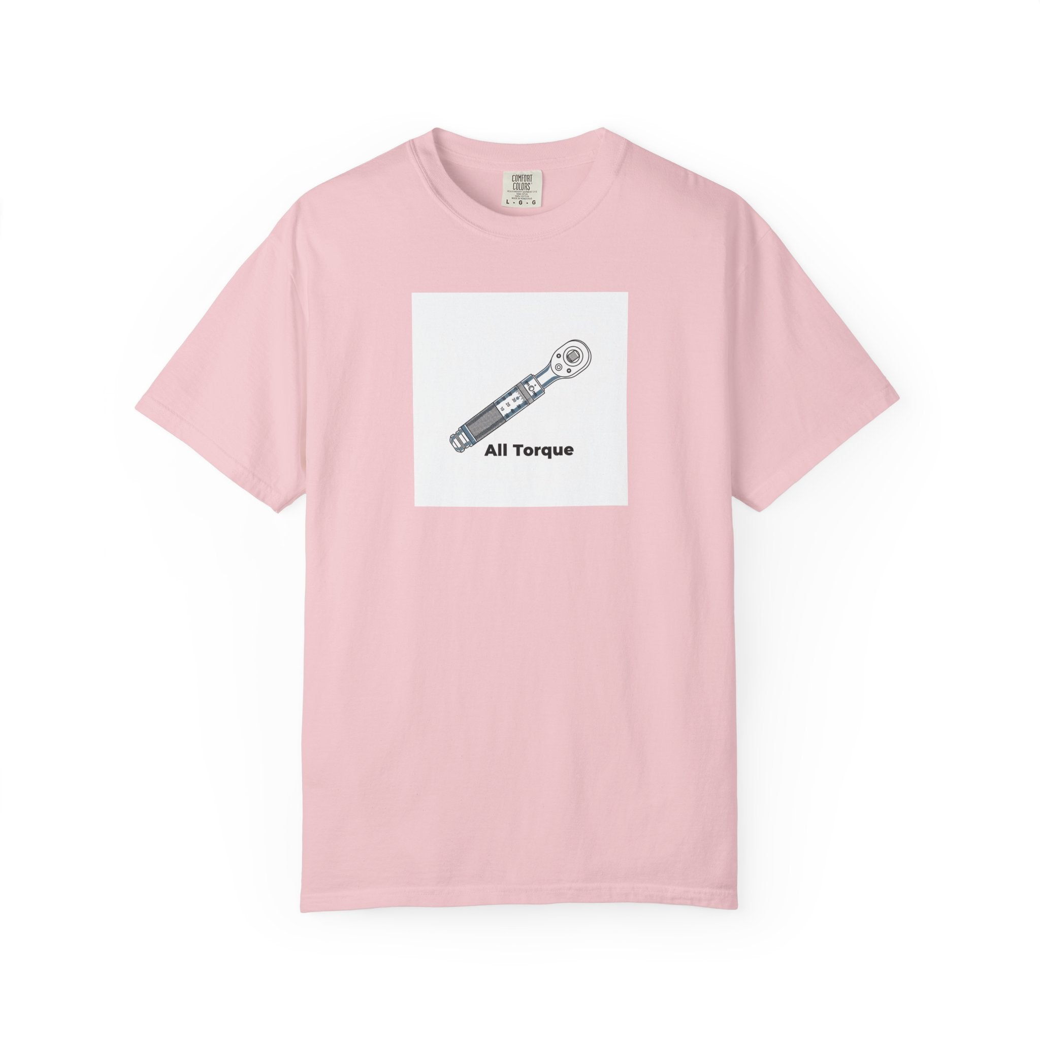 Torque Wrench T-Shirt — 'All Torque' Mechanic Tee