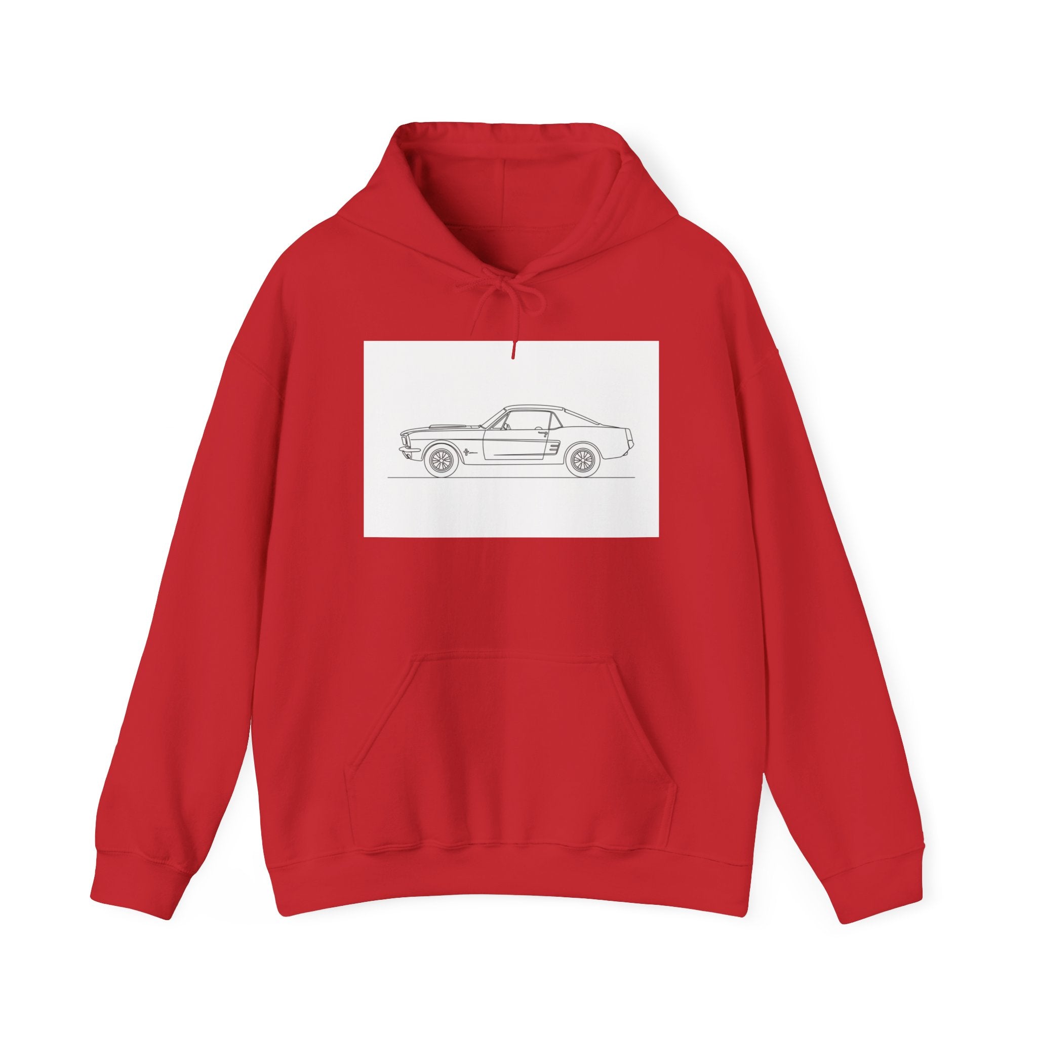 Classic 1960s Mustang Sweatshirt — America Muscle, Built for Raw Speed