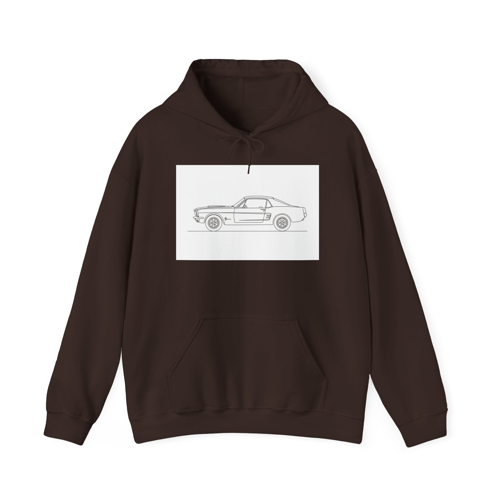 Classic 1960s Mustang Sweatshirt — America Muscle, Built for Raw Speed