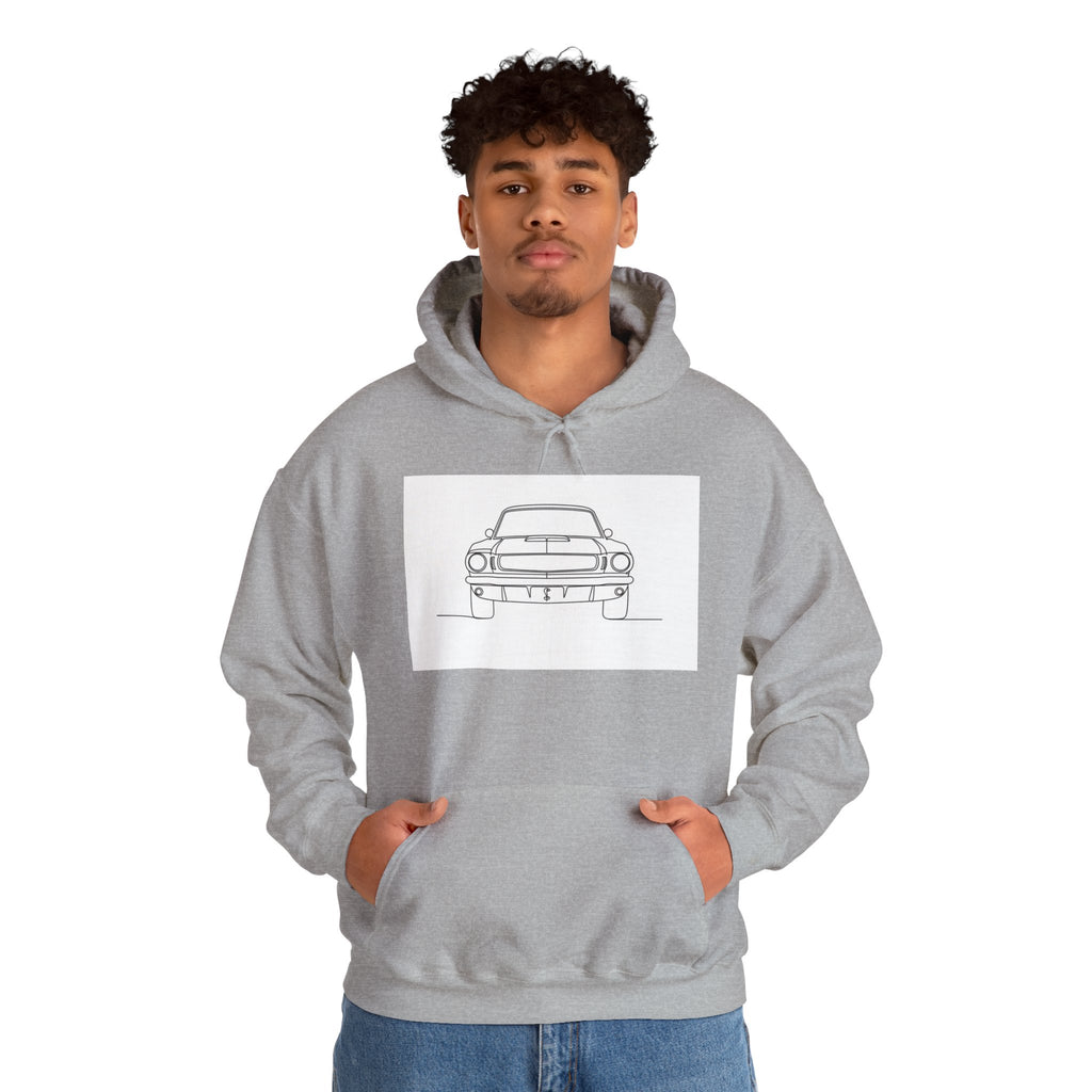 Classic 1960s Mustang Sweatshirt — Vintage Muscle Car Style