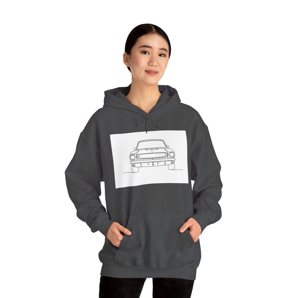 Classic 1960s Mustang Sweatshirt — Vintage Muscle Car Style