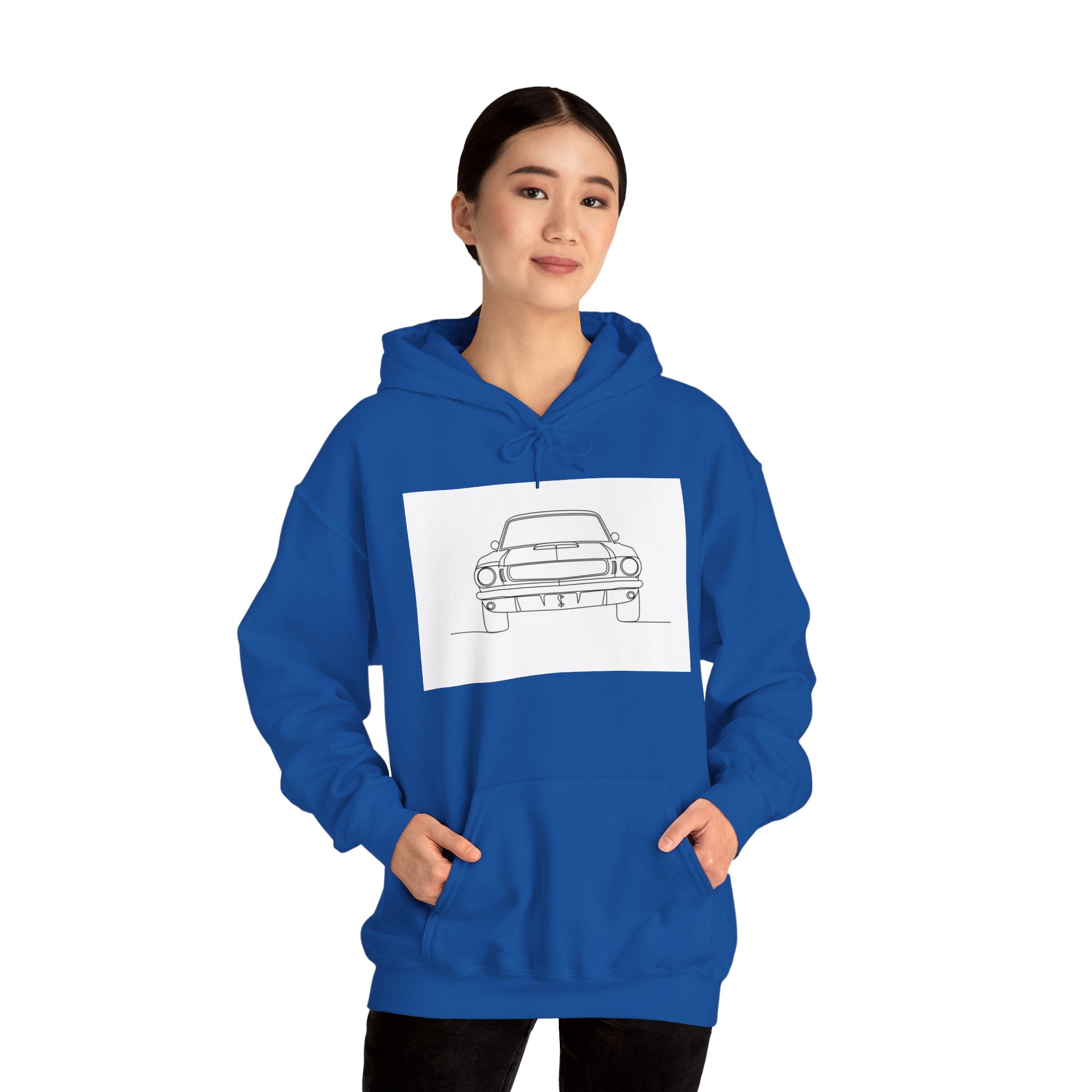 Classic 1960s Mustang Sweatshirt — Vintage Muscle Car Style
