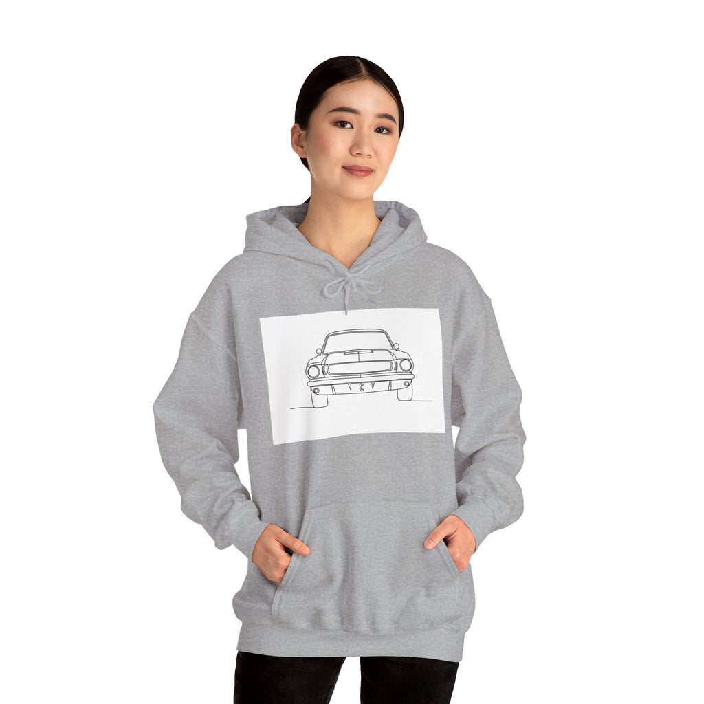 Classic 1960s Mustang Sweatshirt — Vintage Muscle Car Style