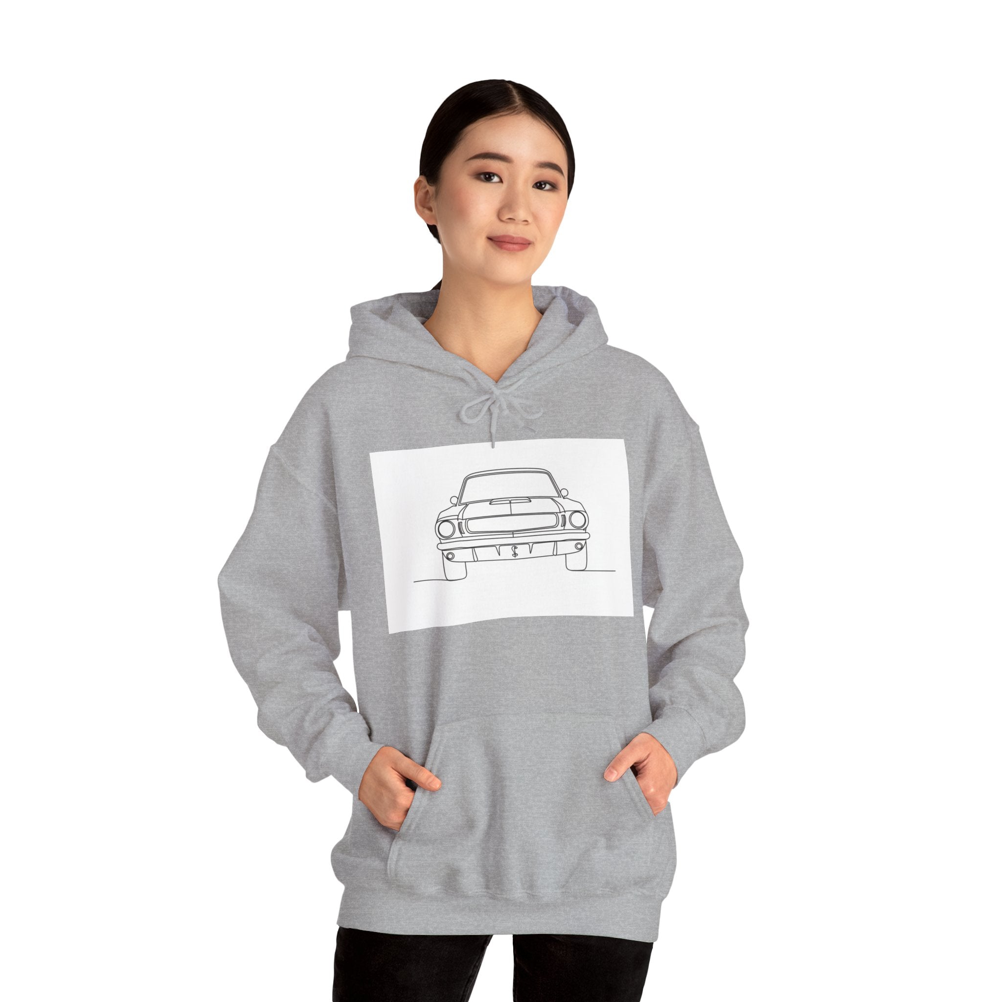 Classic 1960s Mustang Sweatshirt — Vintage Muscle Car Style