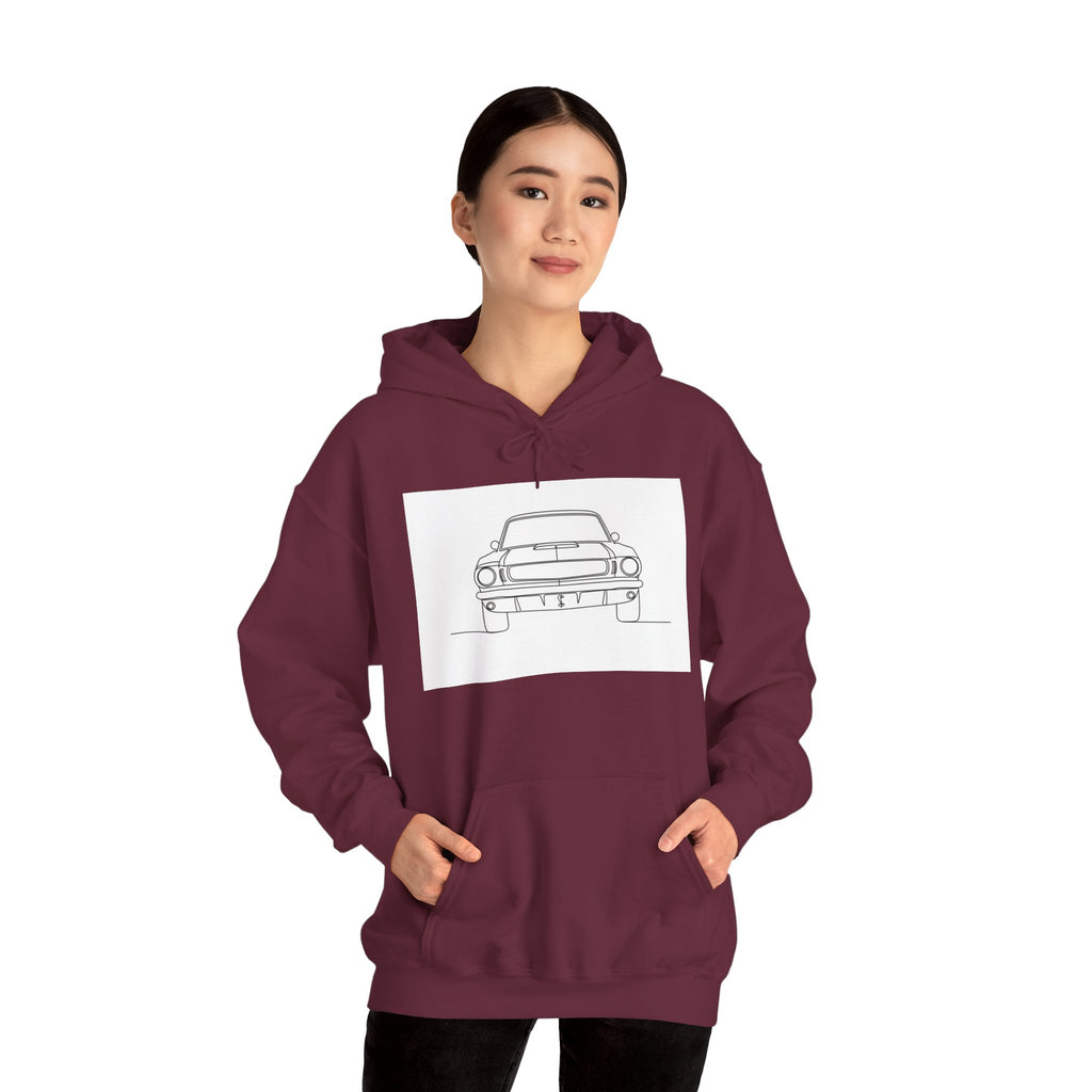 Classic 1960s Mustang Sweatshirt — Vintage Muscle Car Style