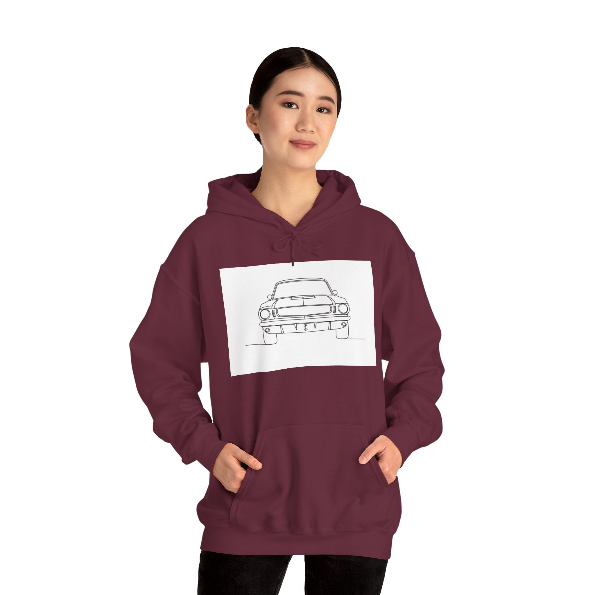 Classic 1960s Mustang Sweatshirt — Vintage Muscle Car Style