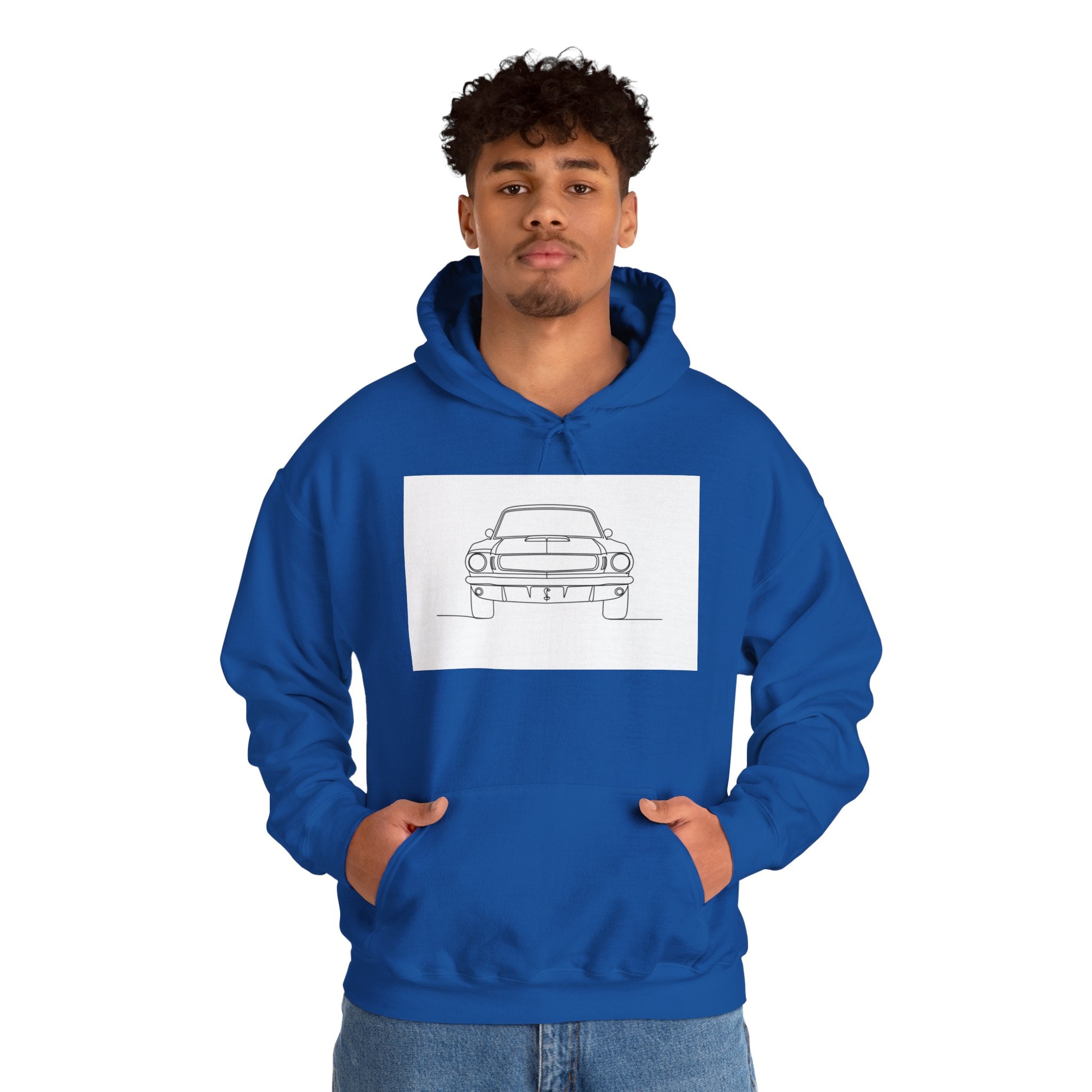 Classic 1960s Mustang Sweatshirt — Vintage Muscle Car Style