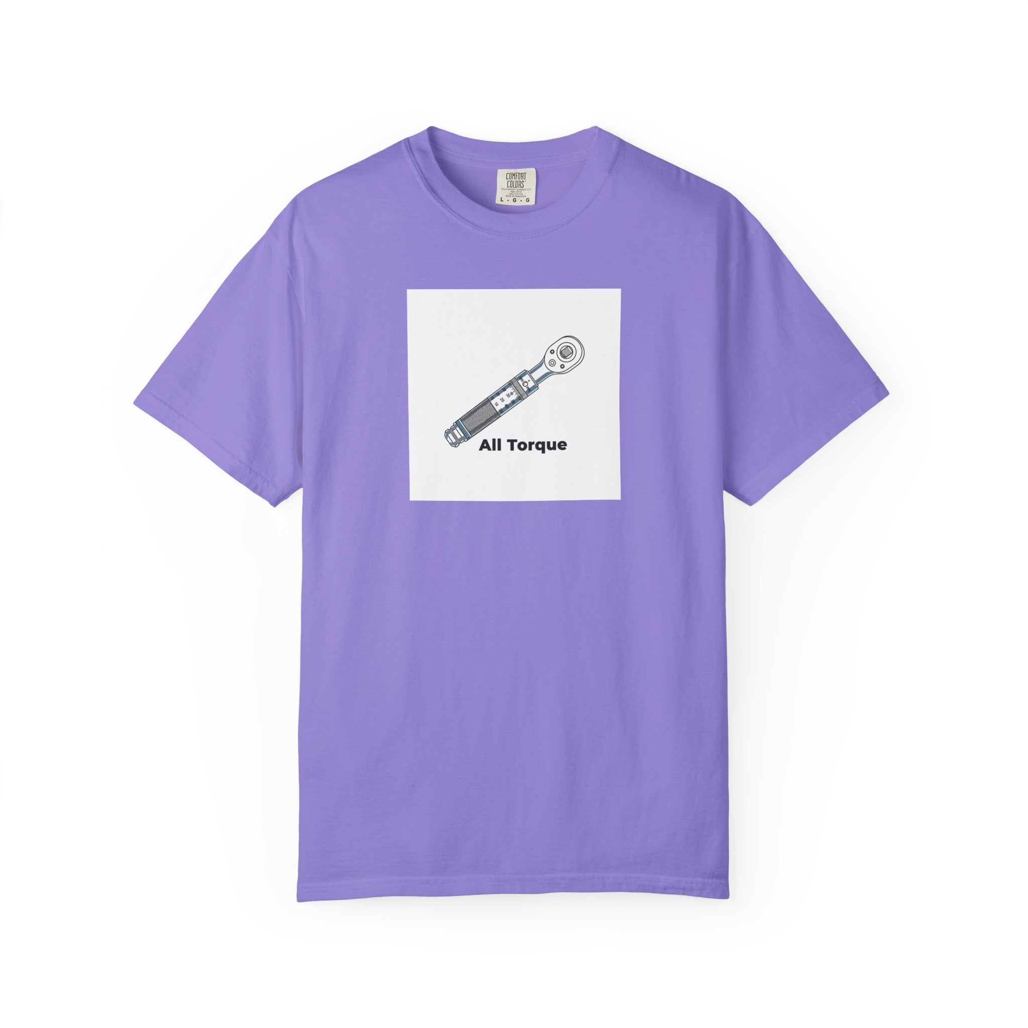 Torque Wrench T-Shirt — 'All Torque' Mechanic Tee