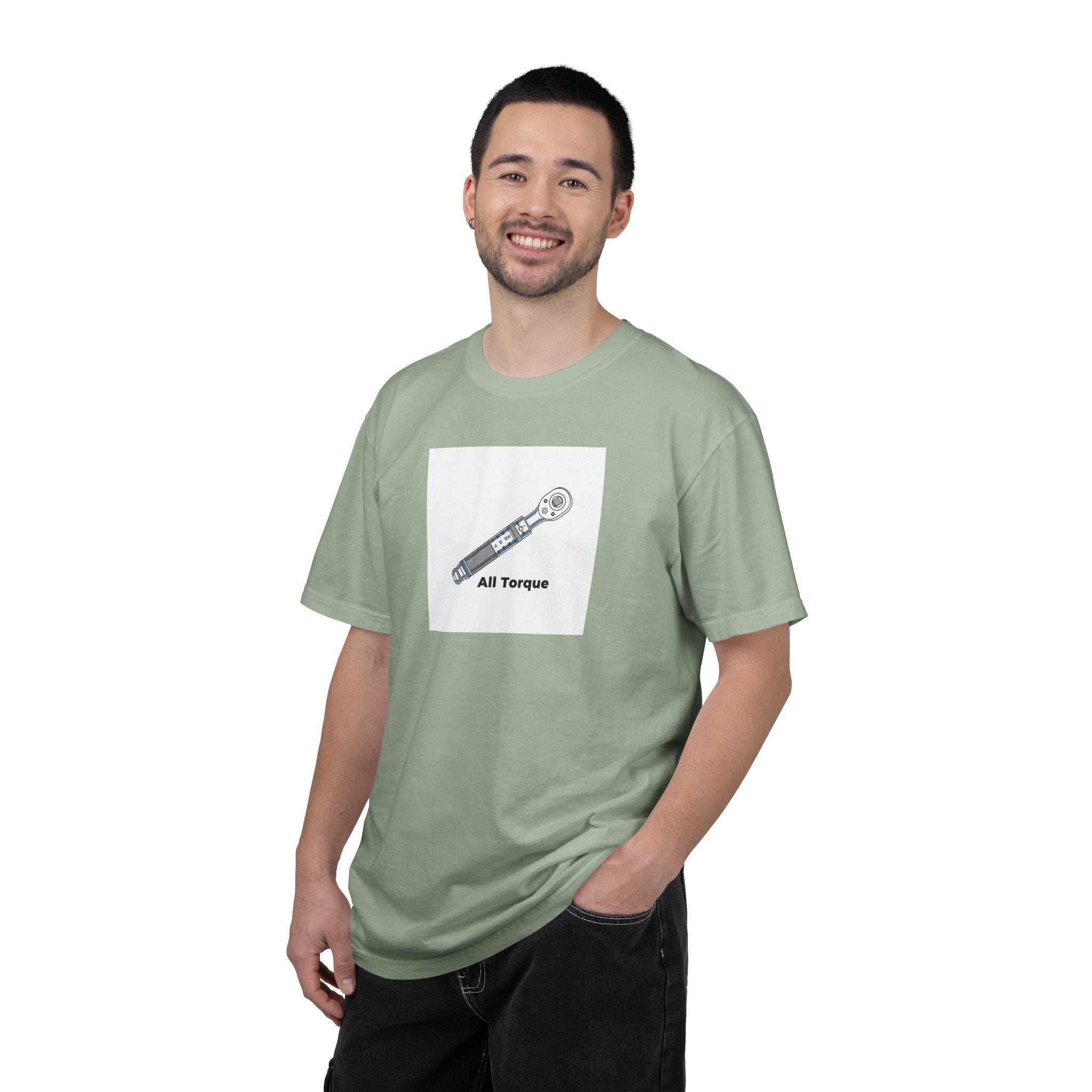 Torque Wrench T-Shirt — 'All Torque' Mechanic Tee