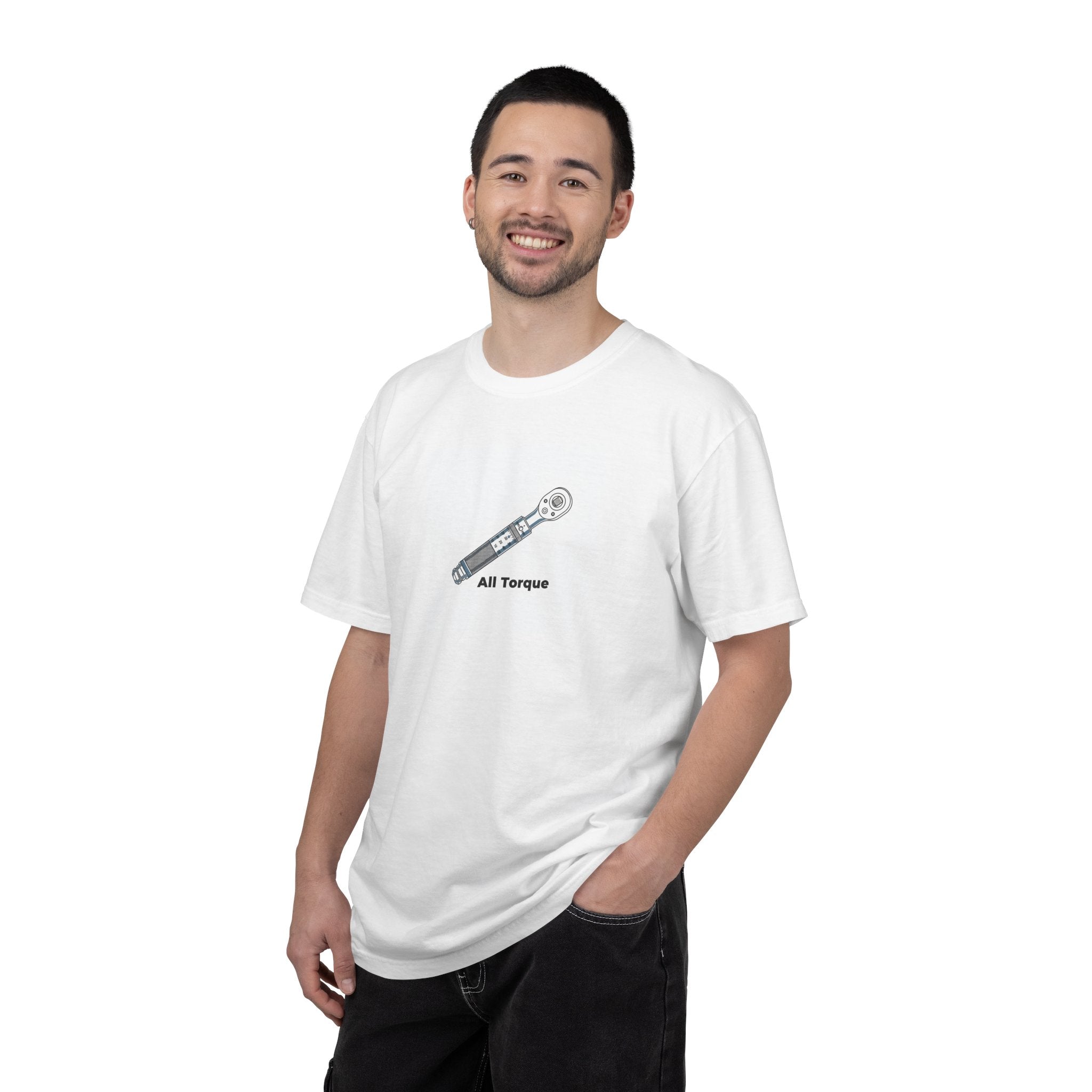 Torque Wrench T-Shirt — 'All Torque' Mechanic Tee