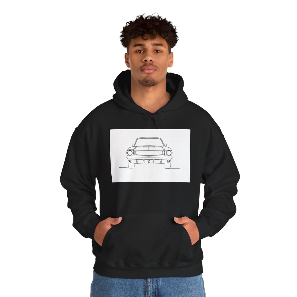 Classic 1960s Mustang Sweatshirt — Vintage Muscle Car Style