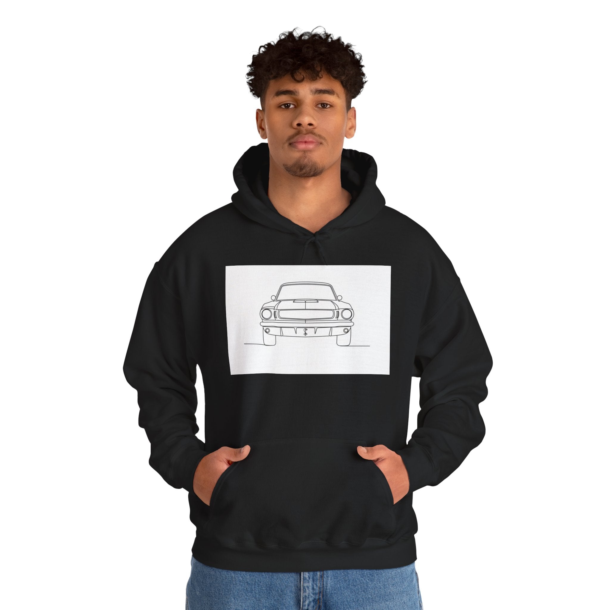 Classic 1960s Mustang Sweatshirt — Vintage Muscle Car Style