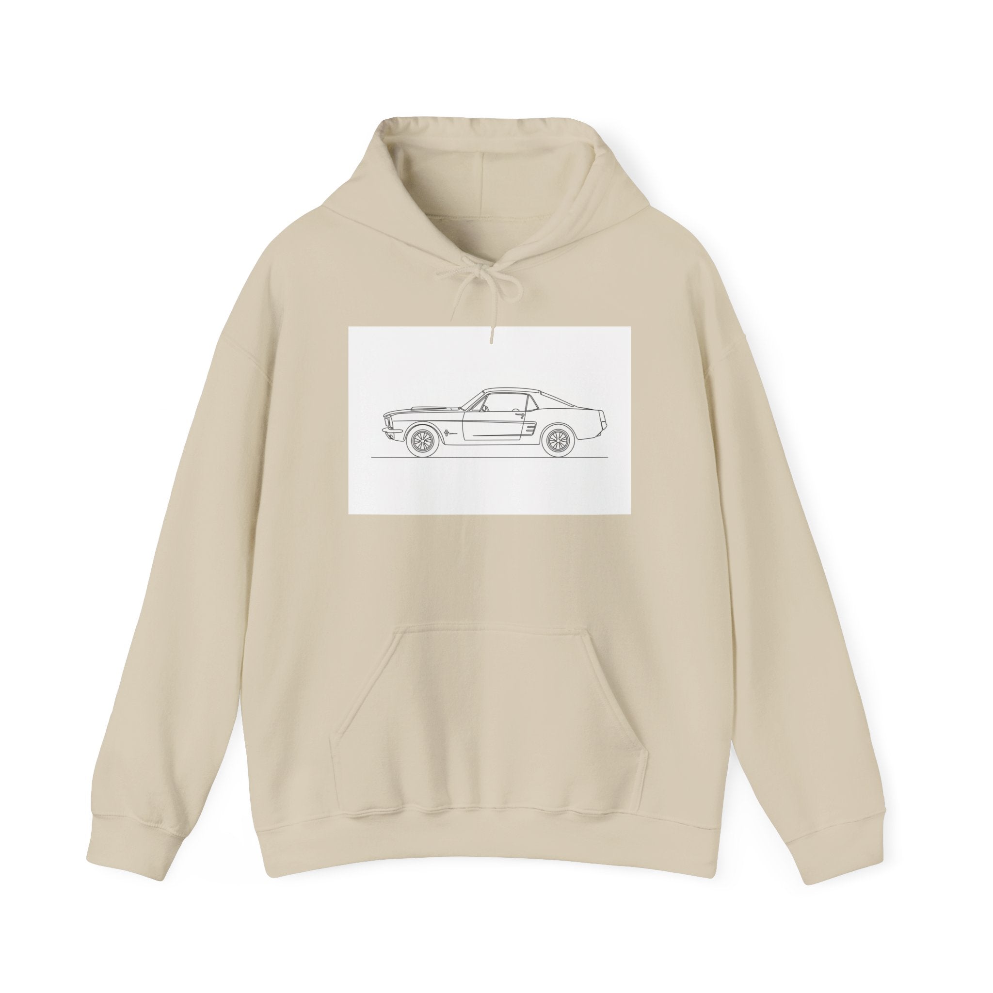 Classic 1960s Mustang Sweatshirt — America Muscle, Built for Raw Speed