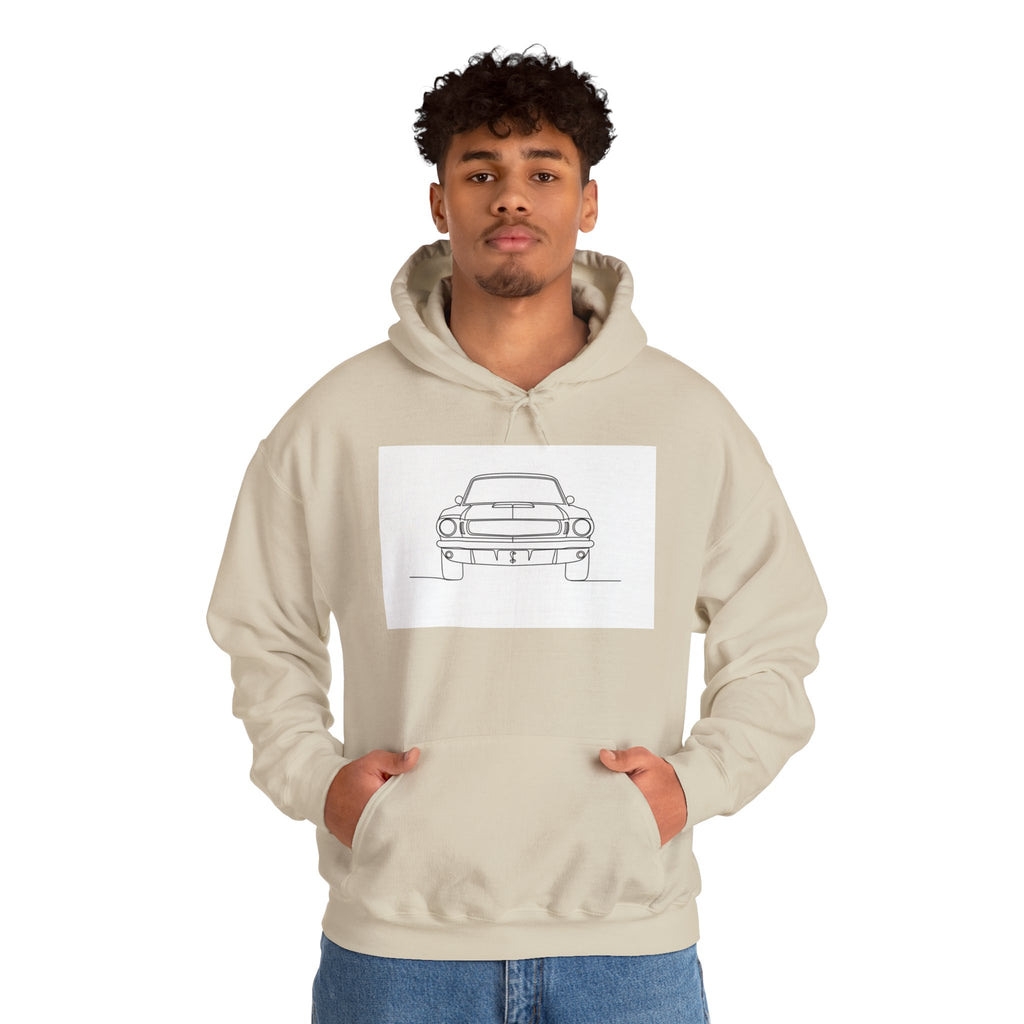 Classic 1960s Mustang Sweatshirt — Vintage Muscle Car Style