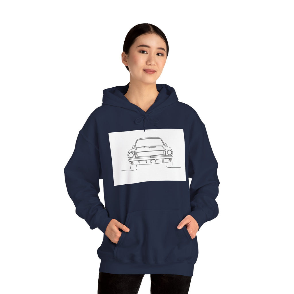 Classic 1960s Mustang Sweatshirt — Vintage Muscle Car Style
