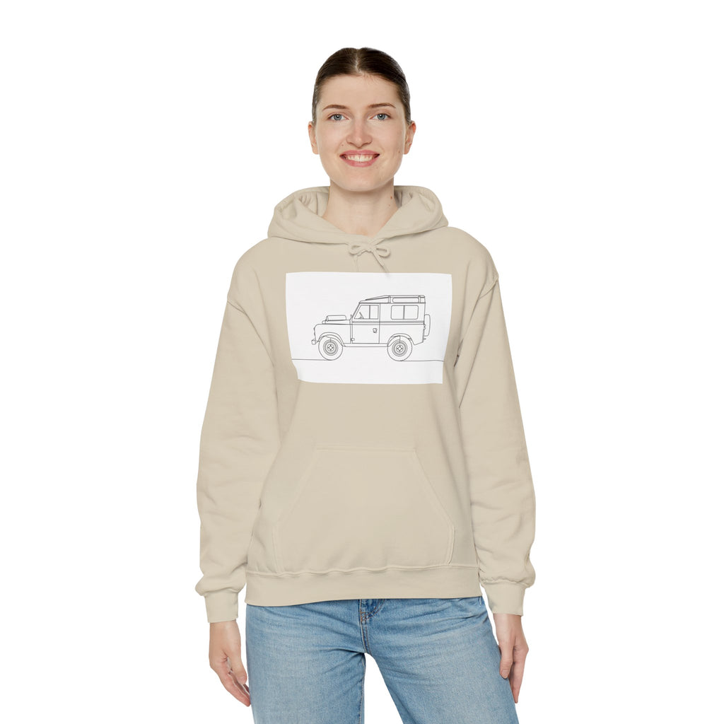 Series Land Rover Sweatshirt — Vintage 4x4 Heritage Meets Rugged Comfort