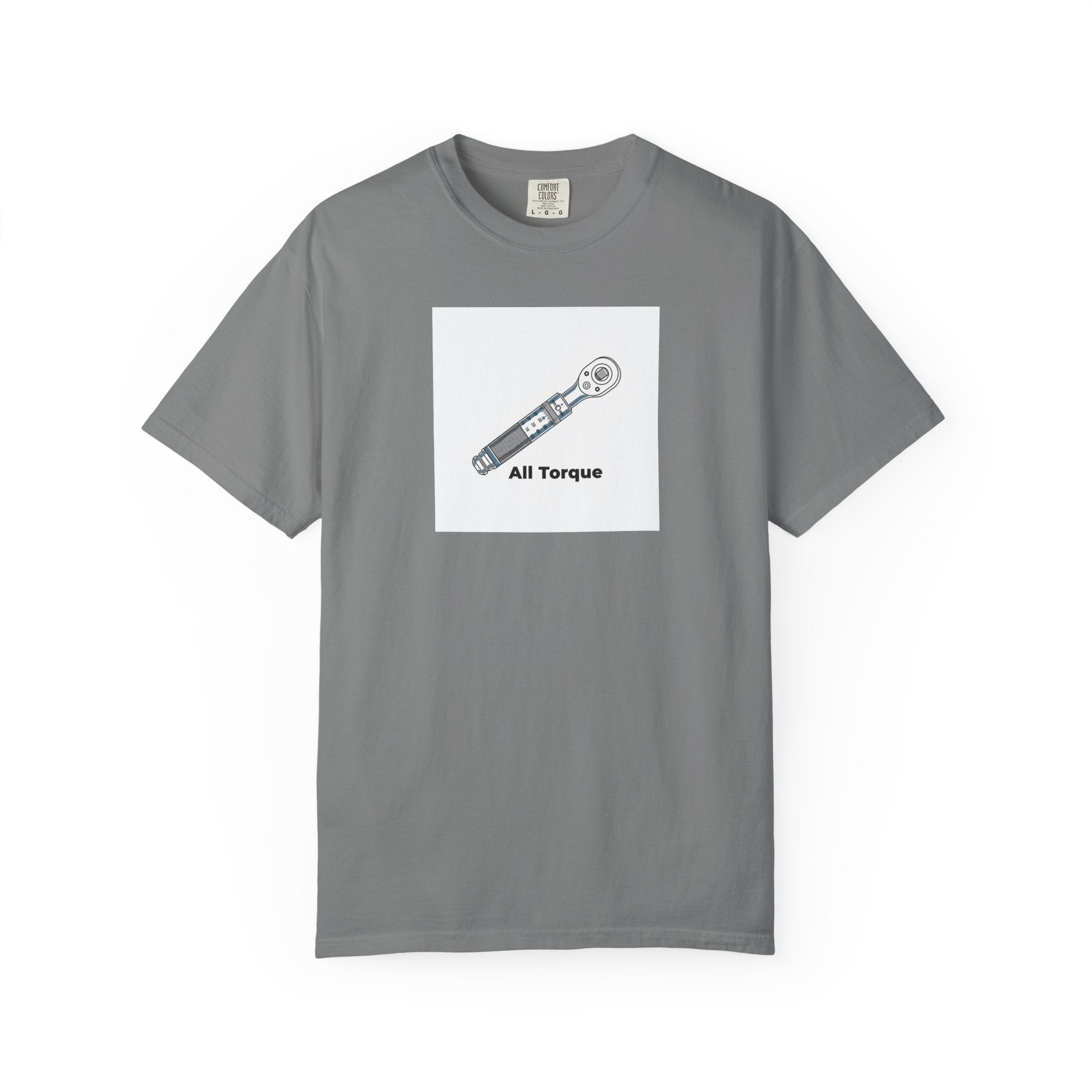 Torque Wrench T-Shirt — 'All Torque' Mechanic Tee