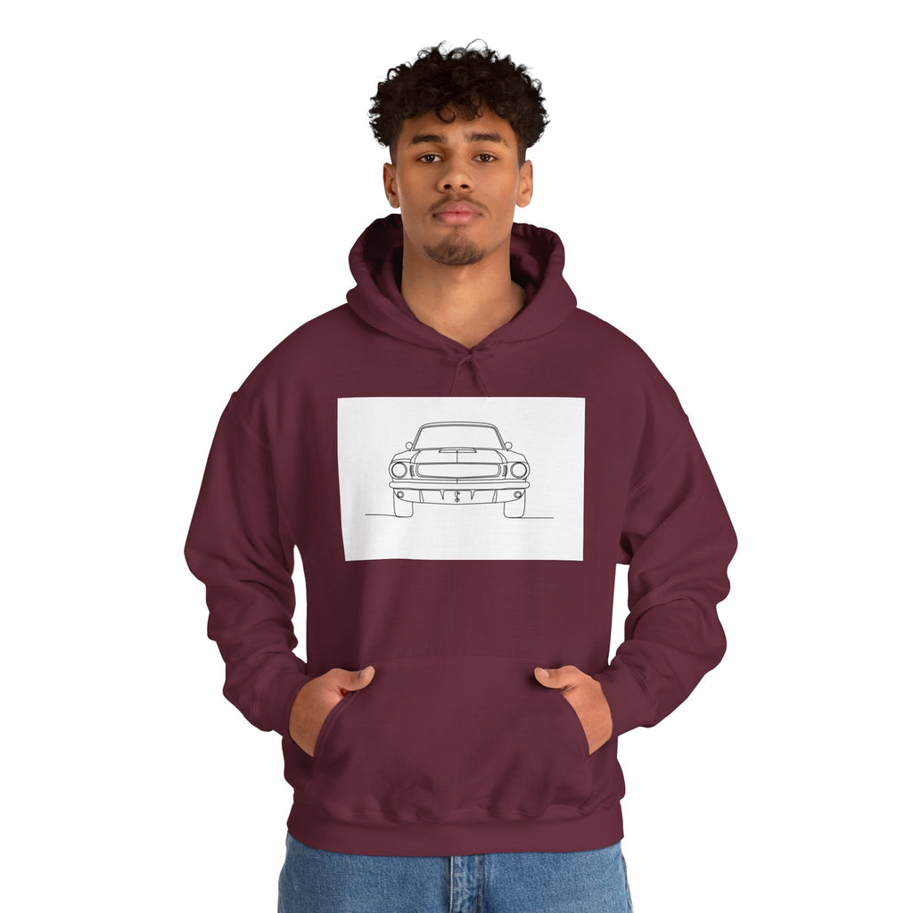 Classic 1960s Mustang Sweatshirt — Vintage Muscle Car Style