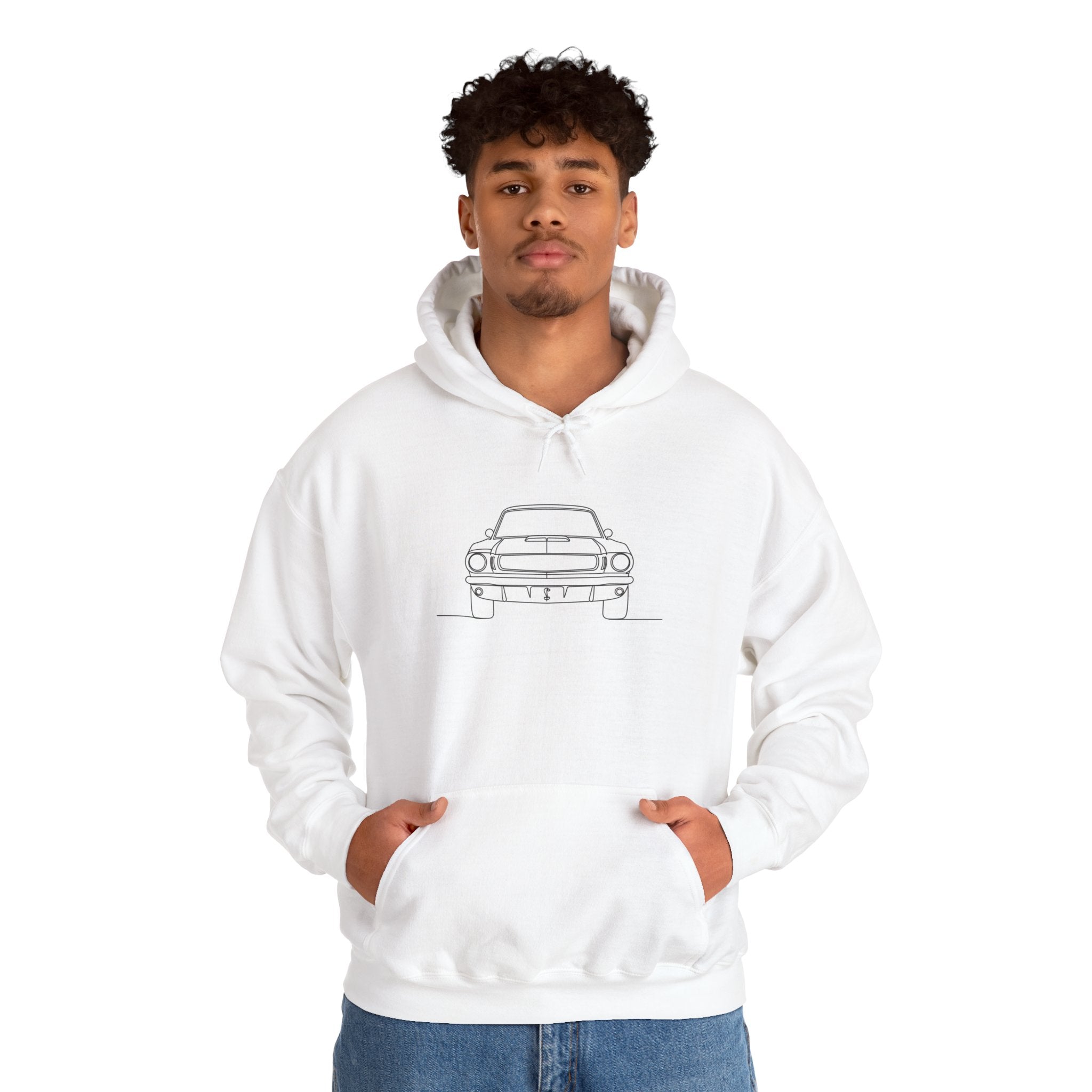Classic 1960s Mustang Sweatshirt — Vintage Muscle Car Style
