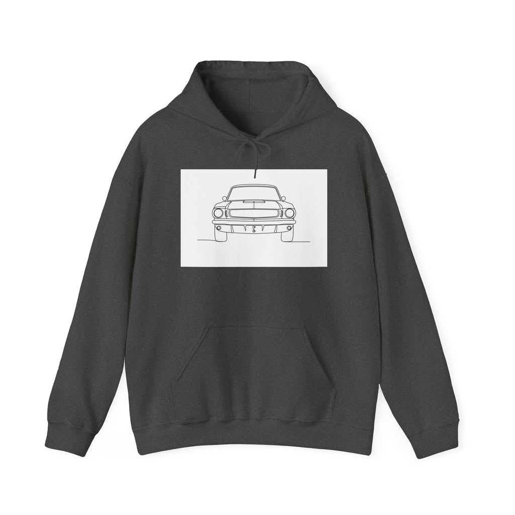 Classic 1960s Mustang Sweatshirt — Vintage Muscle Car Style