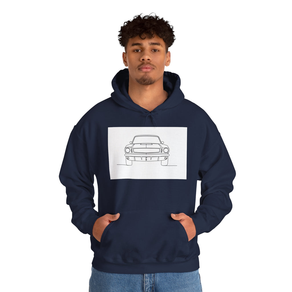 Classic 1960s Mustang Sweatshirt — Vintage Muscle Car Style