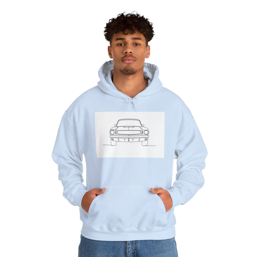 Classic 1960s Mustang Sweatshirt — Vintage Muscle Car Style