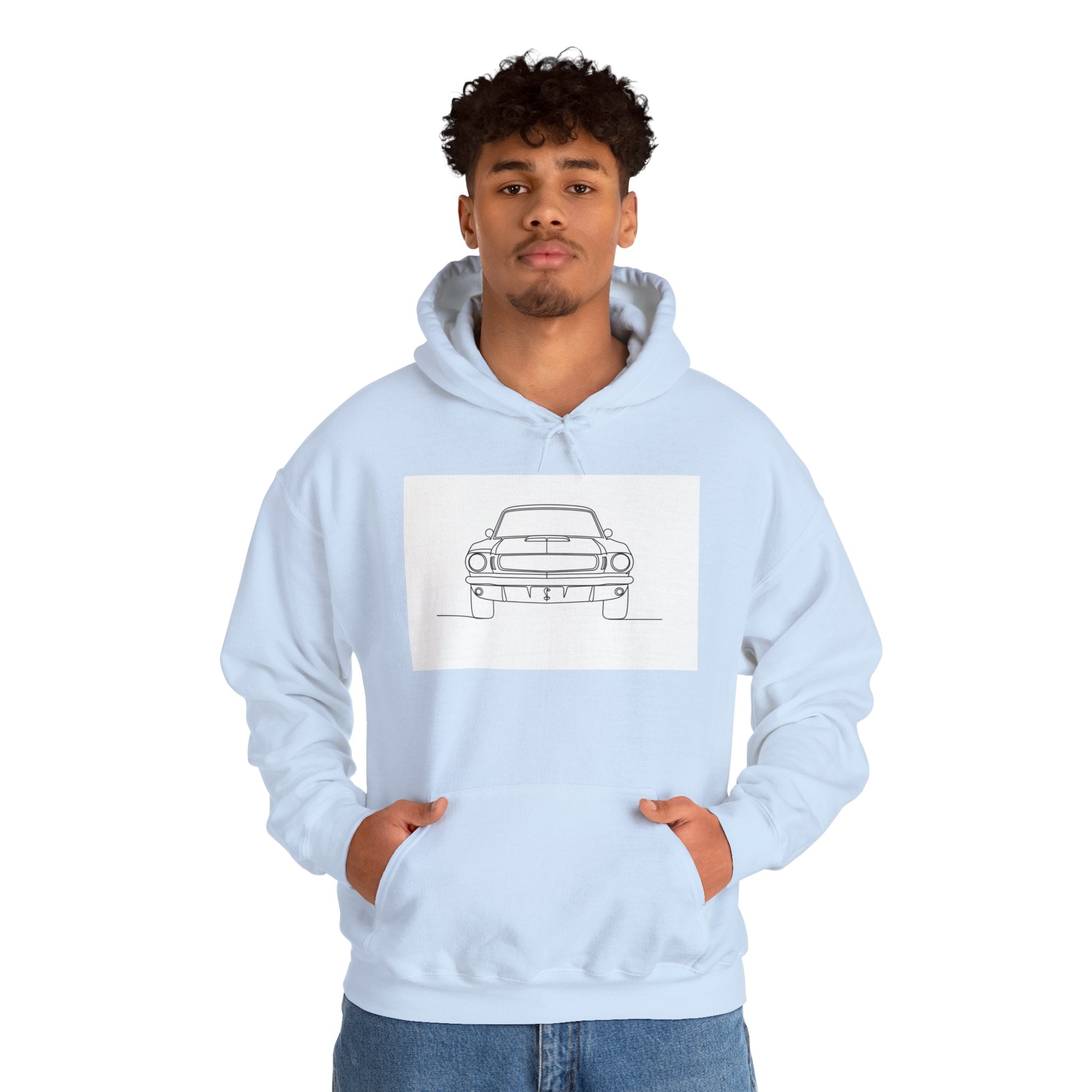 Classic 1960s Mustang Sweatshirt — Vintage Muscle Car Style