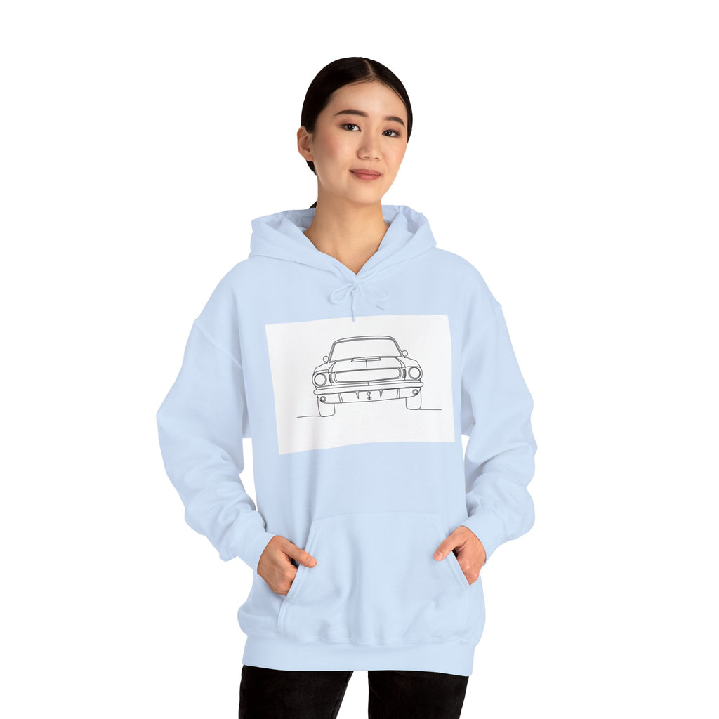 Classic 1960s Mustang Sweatshirt — Vintage Muscle Car Style