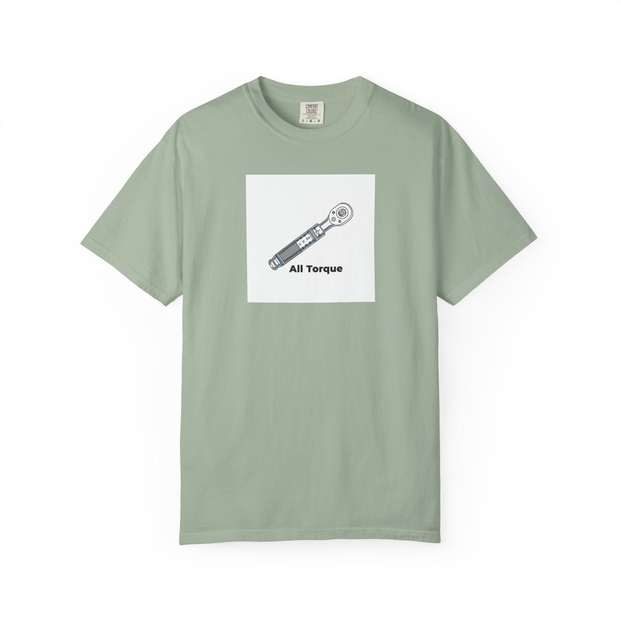 Torque Wrench T-Shirt — 'All Torque' Mechanic Tee