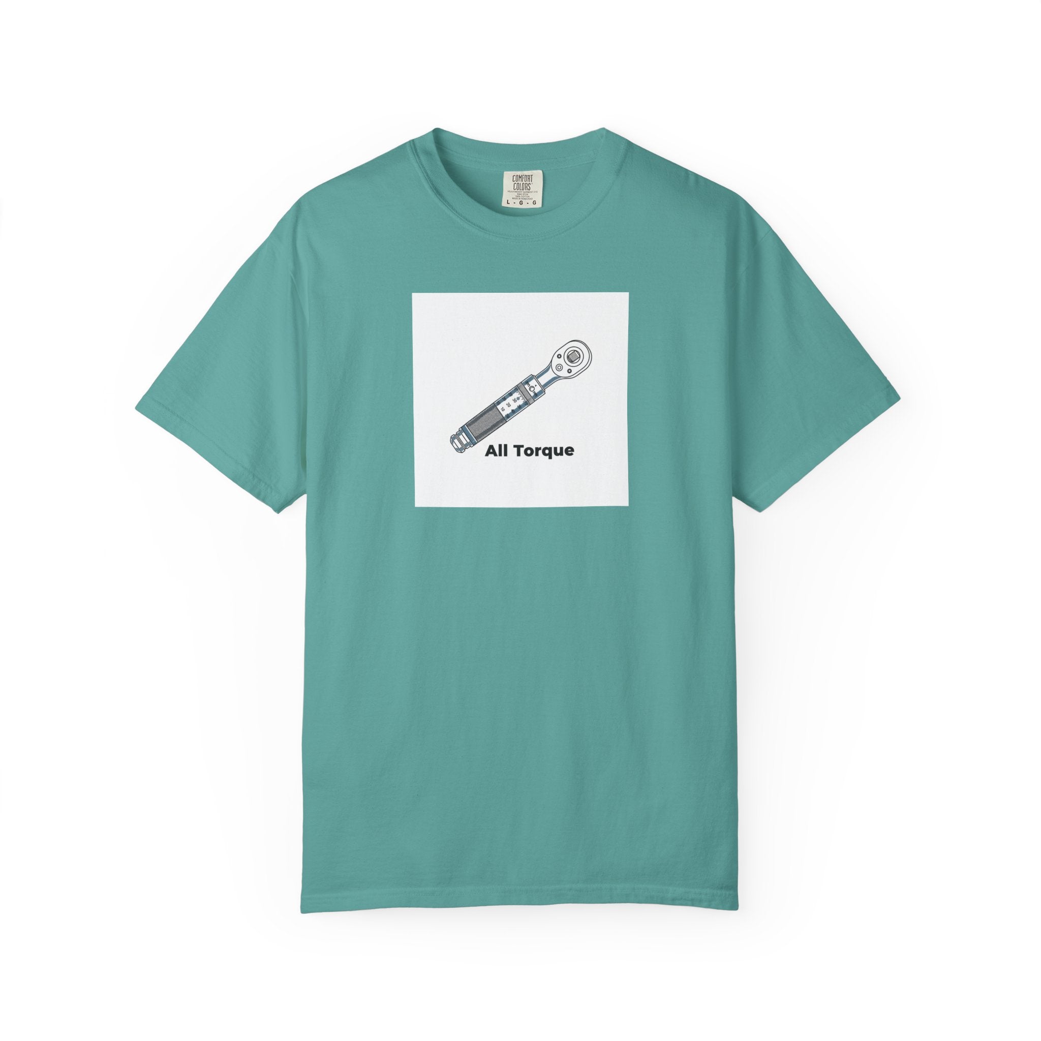 Torque Wrench T-Shirt — 'All Torque' Mechanic Tee