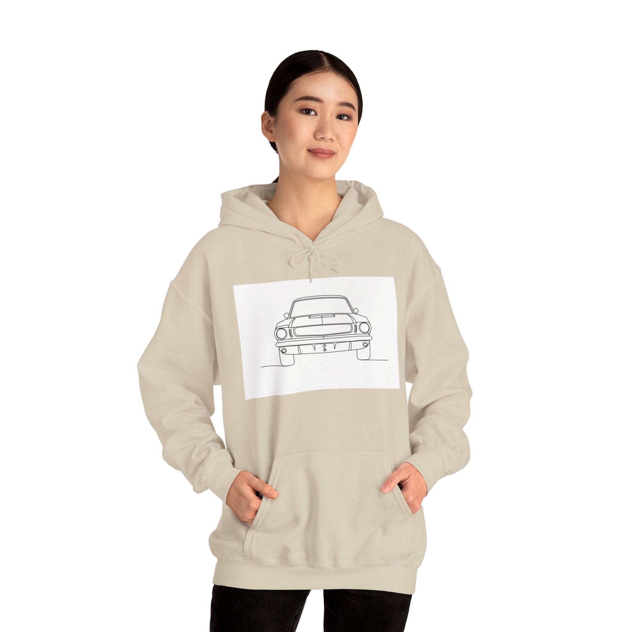 Classic 1960s Mustang Sweatshirt — Vintage Muscle Car Style