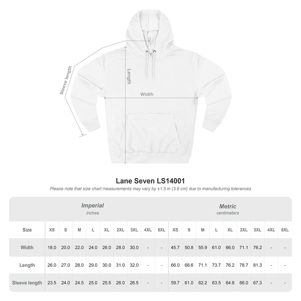 Land Rover Series Line Drawing Hoodie — Front & Rear Classic British 4x4