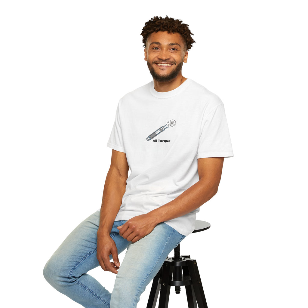 Torque Wrench T-Shirt — 'All Torque' Mechanic Tee