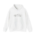 Vintage Mustang Line-Art Hoodie - perfect for the classic enthusiast