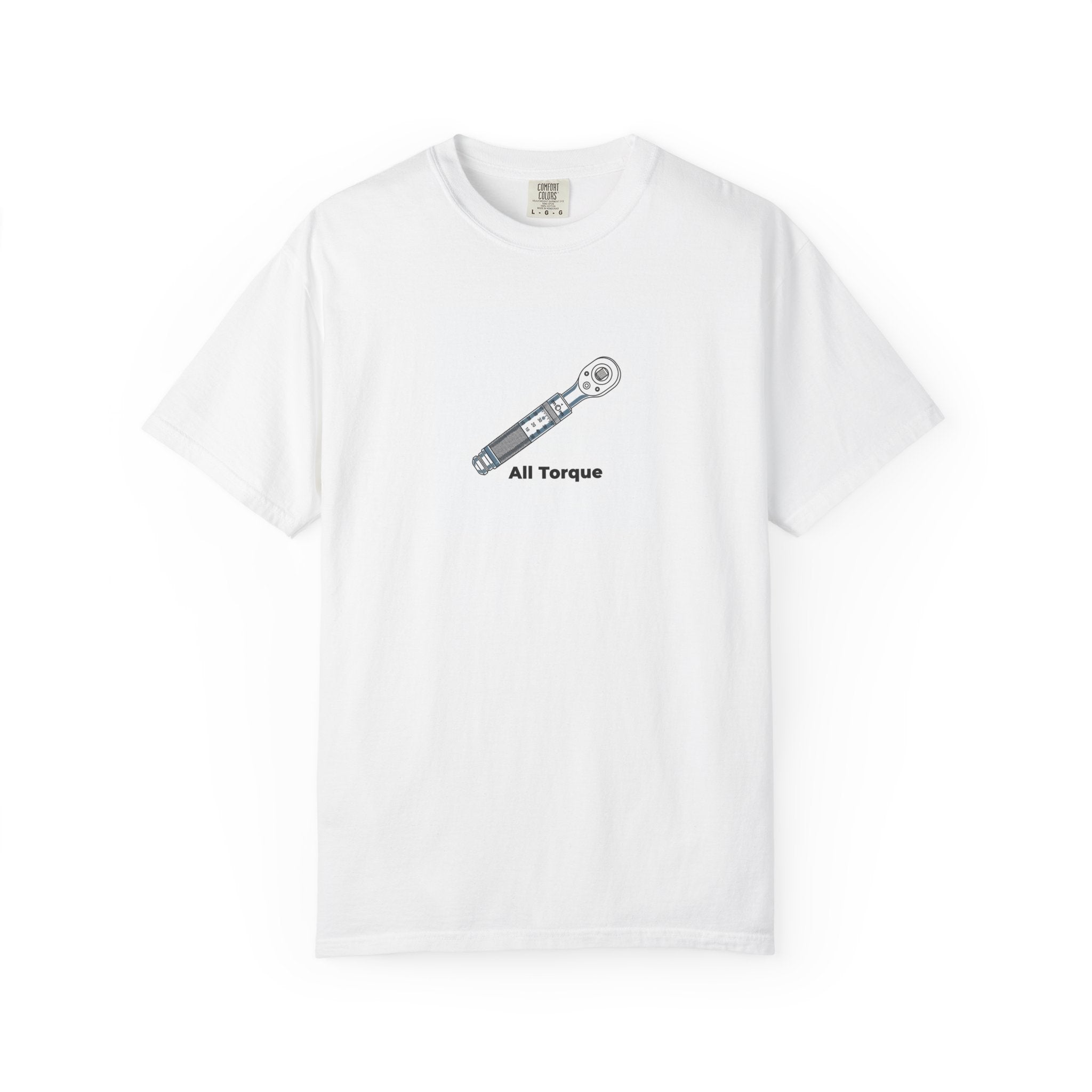 Torque Wrench T-Shirt — 'All Torque' Mechanic Tee
