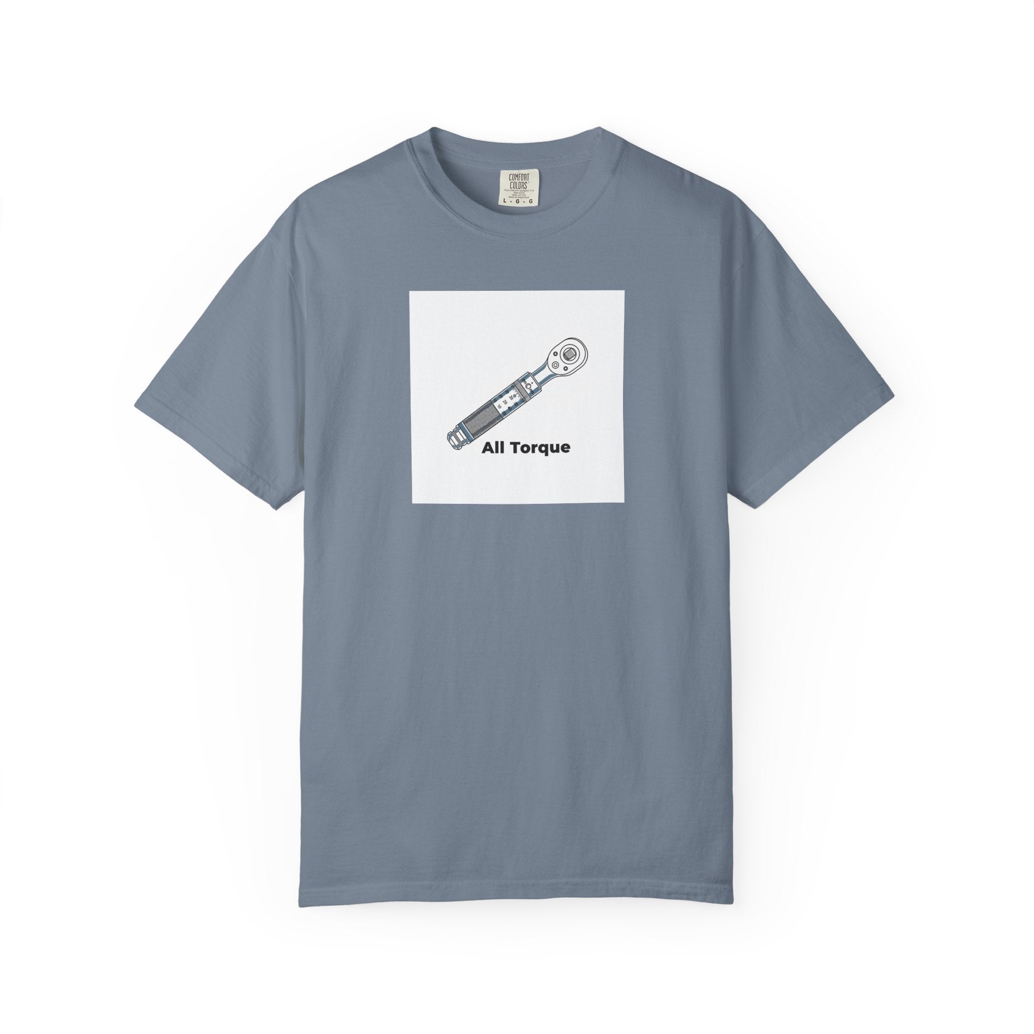 Torque Wrench T-Shirt — 'All Torque' Mechanic Tee