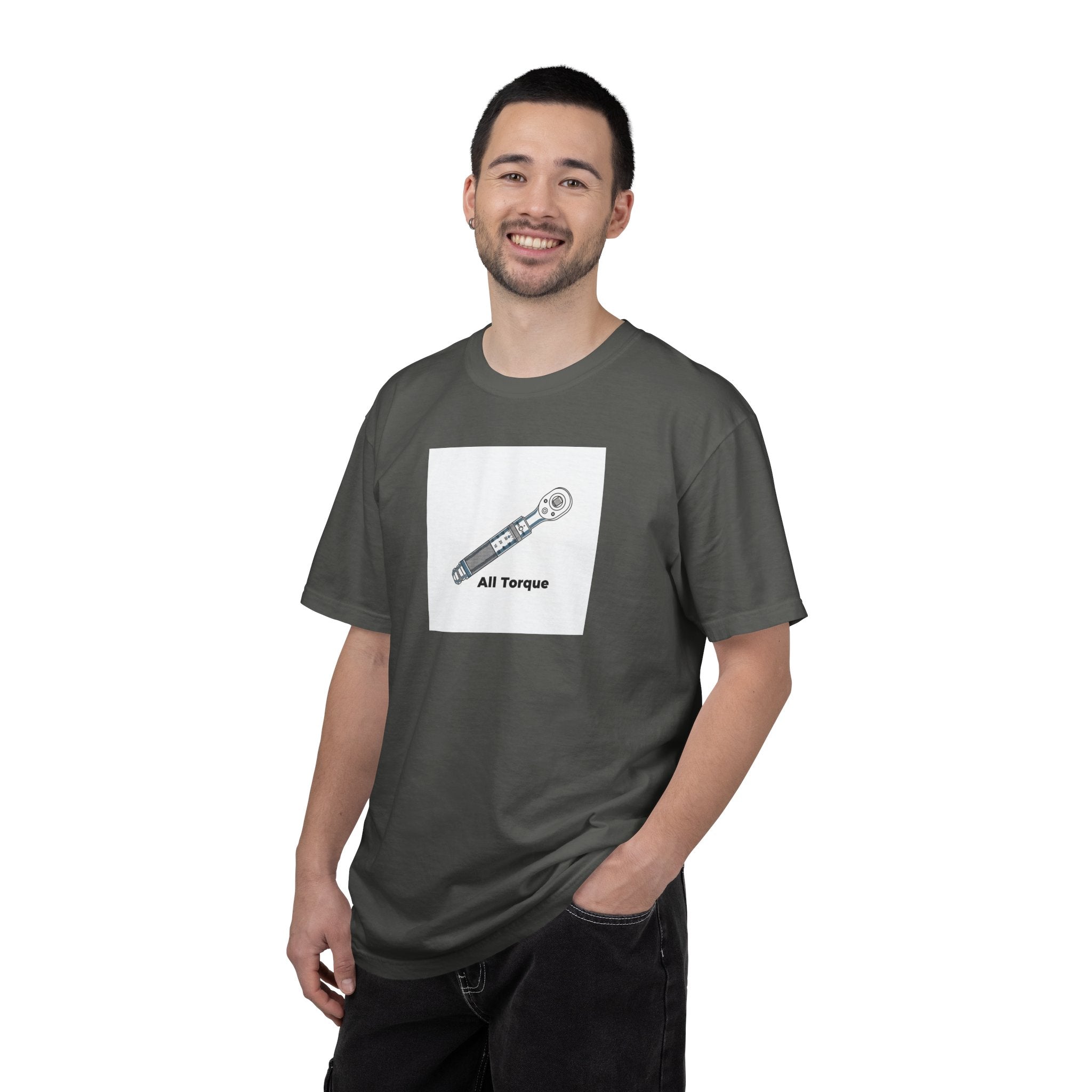 Torque Wrench T-Shirt — 'All Torque' Mechanic Tee